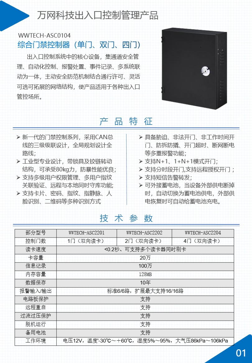 出入口控制管理系列产品画册第 2 页