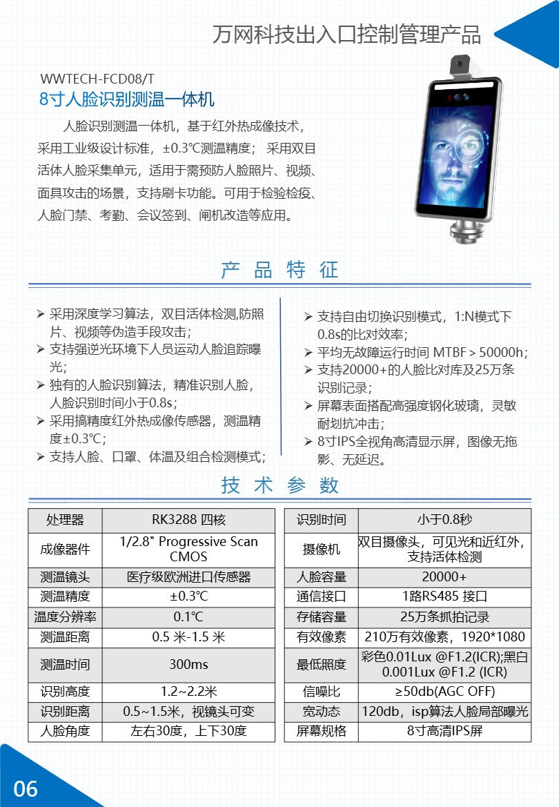 出入口控制管理系列产品画册第 7 页