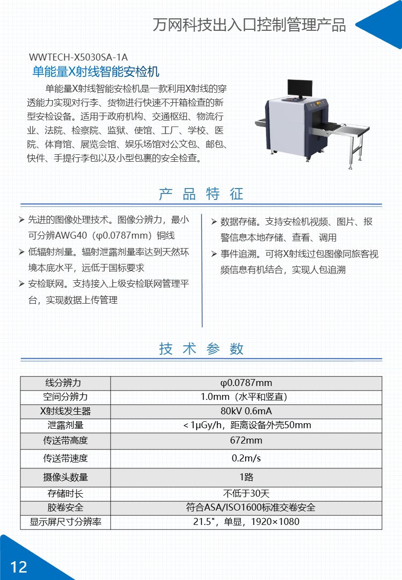 出入口控制管理系列产品画册第 13 页